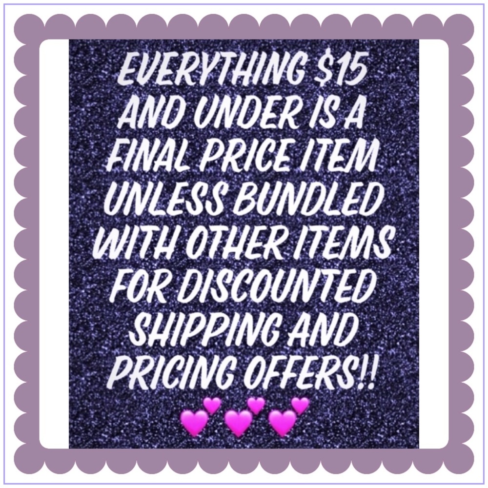 All Sales Final ~ Ask Before Purchasing😁
